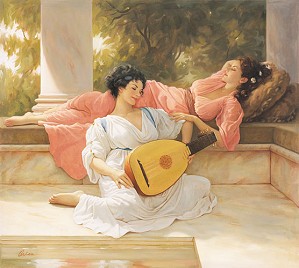 Arian-Kindred Hearts Giclee On Canvas