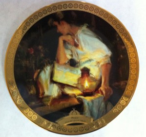 Dan Gerhartz-PEACE LIMITED EDITION COLLECTOR PLATE