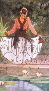 Arian-Reflections Giclee On Canvas