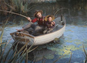 Morgan Westling-The Fishing Hole MASTERWORK EDITION ON