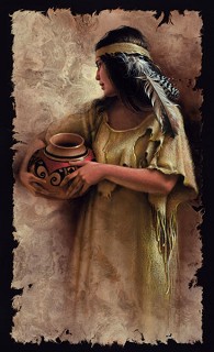 Lee Bogle-Maiden With Clay Pot