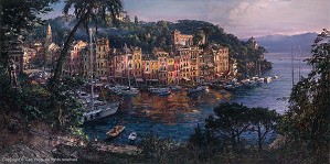 Cao Yong-Morning In Portofino Artist Proof