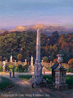 Cao Yong-The Luxembourg Garden IIi Peaceful Moment