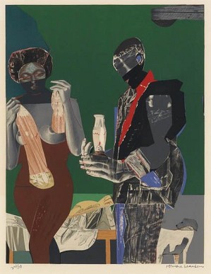 Romare Bearden-Before the First Whistle