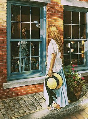 Tom Sierak-Reflecting Canvas Giclee