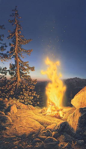 Stephen Lyman-Sunset Fire ANNIVERSARY MASTERWORK EDITION