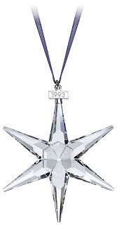 Swarovski Crystal-1993 Swarovski Star Ornament