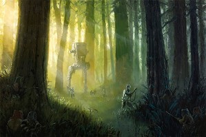 Lucas Films Star Wars Art