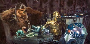 Lucas Films Star Wars Art