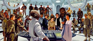 Lucas Films Star Wars Art