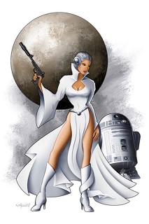 Mike Kungl-Leia From Lucas Films Star Wars