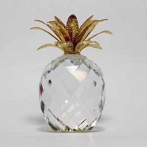 Swarovski Crystal-Giant Pineapple Gold