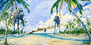 Lucas Films Star Wars Art