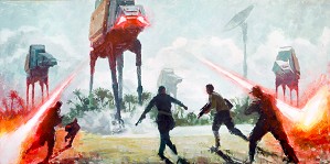 Lucas Films Star Wars Art