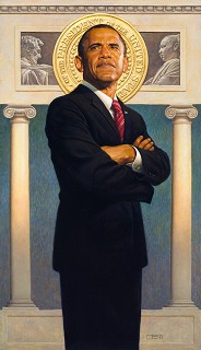 Thomas Blackshear II-President Barack Obama Lithograph