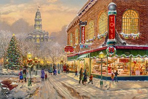 Thomas Kinkade-A Christmas Wish