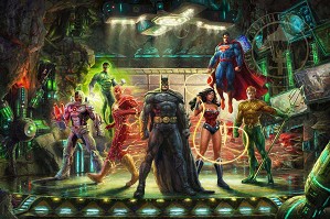 Thomas Kinkade DC Comics Gallery