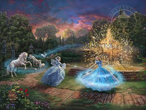 Thomas Kinkade Disney-Wishes Granted