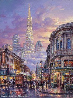 Cao Yong-Transamerica Pyramid Artist Proof