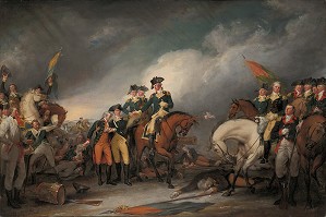 John Trumbull-The Capture of the Hessians at Trenton, December 26, 1776