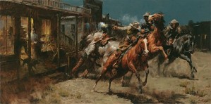 Andy Thomas-Bad Whiskey By Andy Thomas Giclee On Canvas  Signed & Numbered
