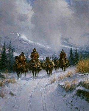 G Harvey-Bundled Blessed & Headin West By G. Harvey Giclee On Canvas  Artist Proof