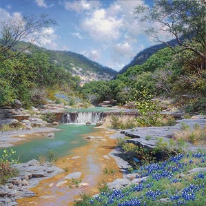 Larry Dyke-Canyon Shadows By Larry Dyke Giclee On Canvas  Artist Proof