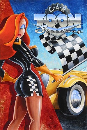 Mike Kungl-Car Toon Speedway