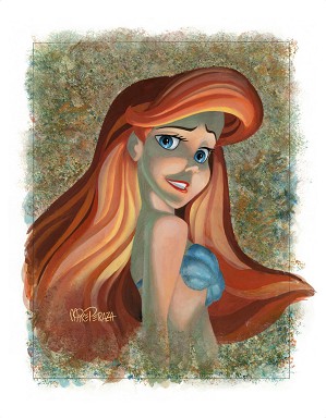 Mike Peraza-Princess Ariel Daughter Of Triton