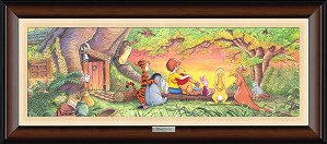 Michelle St Laurent-Sunset in the Woods From Winnie The Pooh