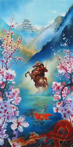 John Rowe-A Warriors Reflection - From Disney Mulan