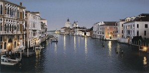 Rod Chase-Evening In Venice By Rod Chase Print  Artist Proof