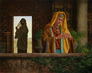 James Christensen-The Rich Young Ruler Limited Edition Canvas