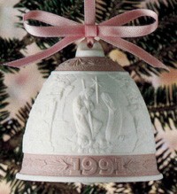 Lladro-Christmas Bell 1991 - Open Box