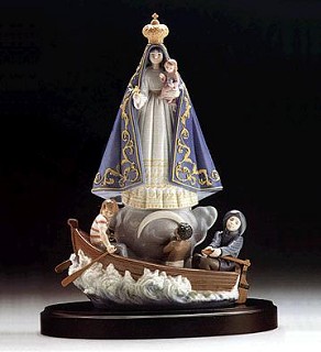 Lladro Black Legacy-Our Lady Incaridad Del Cob