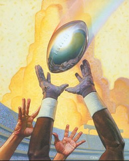 Thomas Blackshear-Super Bowl XXXVII Commemorative Poster