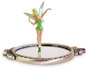 WDCC Disney Classics-Peter Pan Tinker Bell With Mirror Pauses To Reflect (animator Choice)