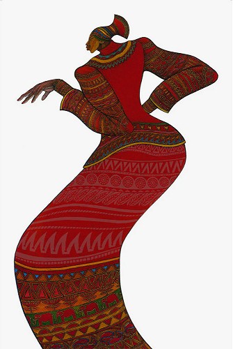 Charles Bibbs_Lady In Red Special Edition