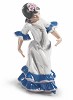 Juanita Flamenco Dancer Girl Blue