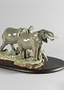 A Stop Along The Way Elephants by Lladro