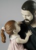 In Daddy's Arms by Lladro