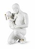 In Daddy's Arms White & Gold