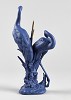 Courting Cranes Blue-Gold by Lladro