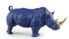Rhino (Blue-Gold)