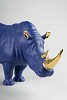 Rhino (Blue-Gold)