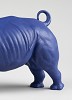 Rhino (Blue-Gold) by Lladro