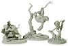 Tarzan Tantor and, Terk Maquettes (matched numbered Set)