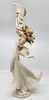 Girl With Calla Lily Candleholder-Left