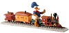 Out of Scale Donald Duck on Train Backyard Whistle Stop