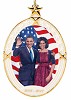 President Obama & The First Lady Ornament by Lenox
